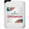 Greenhum (Acidi umici da leonardite + fosforo) (5 lt), fertilizzante liquido a pH basico con azione ammendante