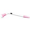 Lancia in plastica con rosa in metallo Giapponese White Rose per irrigazione per piante e bonsai, 365 mm