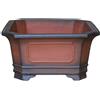 Vaso per bonsai quadrato in gres 60x60x31 cm - L138a