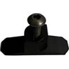 Vleugel Clip a Vite M5 per Pannelli acustici da Parete - Acupanel - Pannelli acustici - Filettatura Femmina - Distanza tra Le doghe da 10 a 12 mm - Include Vite M5 da 20 mm - Confezione da 2