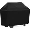 CarPlusStudio Copertura universale per barbecue - Tessuto Oxford 420D impermeabile, UV-resistant, adatta per griglie a gas e carbone (132x66x109cm)