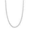 RANKEEF 5mm Collana Uomo Acciaio Inox Resistente Collana Catena Uomo Antiossidante Fantastico Chain Anallergica Catena Argento