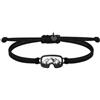SAILBRACE Bracciale ADVENTURE SNOW GOOGLE nero