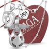 collana con chiama angeli donna incinta in argento 925 – Padre Nostro