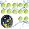 Zynxel 12 pezzi raccogli peli per Lavatrice, Raccogli peli per animali domestici Riutilizzabile, Raccogli peli per animali Domestici Riutilizzabile, Rimuove peli di Cane/Gatto, Compatibile con Tutte le Lavat