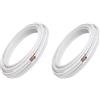 OttoCool Kit Coppia Tubi Rame Climatizzatore Condizionatore 20 Metri da 1/4 + 20 Metri da 3/8 Diametro 0,8mm ,