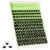 DIWINSH Ciuffetti Ciglia Finte 144 pezzi 10-14 mm D Curl Ciglia Individuali Naturalia DIY Individuali Cluster Ciglia Volume Russo a casa (PE-10 - 14 mm)