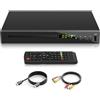 Lettore DVD Blu-Ray per TV, Lettore Blu-Ray HD Compatibile Con Dischi Blu-Ray Re