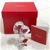 Baccarat Cystal Snoopy Holding Heart con scatola esterna spedita dal Giappone