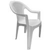 Igap Poltrona Tressi Rattan Bianco di Grand Soleil