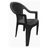Igap Poltrona Tressi Rattan Antracite di Grand Soleil