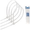 Aigostar Fascette stringicavo 3,6x250mm bianche Confezione 40pz Aigostar