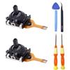 Hzxkqmil Joysticks di Ricambio per Lenovo Legion Go S (2025), Accessori Joystick Analogici Thumb Stick con Kit di Riparazione per Legion Go S Console Gaming