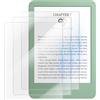 MoKo 3 Pezzi Pellicola Protettiva in Vetro Temperato per Nuovo E-Reader da 6 Pollici, Kobo Clara, Anti-Bolla e Anti-Graffio Durezza 9H Vetro Trasparente HD, Compatibile con Custodie
