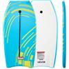VEVOR Tavola Bodyboard 105,5 x 52 cm Tavola da Onda in IXPE HDPE in Schiuma EPS Tavolina da Surf con Laccio da Polso, Protezione UV per Principianti Carico max 82 kg, Tavolina Nuoto da Mare