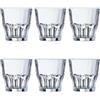 Arcoroc Arc J2611 Confezione 6 Bicchieri Vetro Temperato Graniti, 20 cl