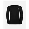 Odlo Active Warm Jr - Maglia Intimo Tecnico - Nero