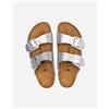 Birkenstock Arizona W - Sandali - Donna - Argento