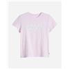 Levis Levi's Logo Batwing Flower W - T-shirt - Donna - Lilla