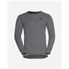 Odlo Active Eco Warm Crew M - Maglia Intimo Tecnico - Uomo - Grigio