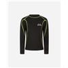 8848 Mountain Essential Jr - Maglia Intimo Tecnico - Nero