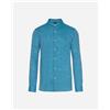 Best Company Lino M - Camicia - Uomo - Blu