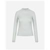 Dack's Lurex Neck W - Maglione - Donna - Argento