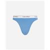 Calvin Klein Underwear High Leg Tanga W - Slip Intimo - Donna - Blu