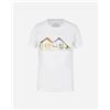 8848 Mountain Essential W - T-shirt - Donna - Bianco