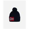 Napapijri Semiury Flag Pon M - Berretto - Uomo - Blu Navy