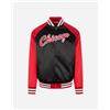 Mitchell&ness Double Lw Satin Logo Bulls M - Giacca Nba - Uomo - Nero