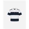 Dack's Rugby Stripe W - Polo - Donna - Blu