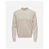 Only & Sons Lupetto M - Maglione - Uomo - Beige