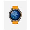 Garmin Fenix 8 Amoled 47mm Sapphire - Orologio Multifunzione - Arancione