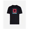 Converse Box Logo M - T-shirt - Uomo - Nero