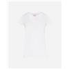 Deha Basic W - T-shirt - Donna - Bianco
