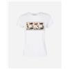 Yes Zee Logo Graphic W - T-shirt - Donna - Bianco