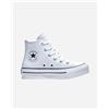 Converse Chuck Taylor All Star Eva Lift Lth Ps Jr - Scarpe Sneakers - Bianco
