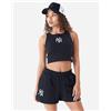 New Era Crop New York Yankees W - Canotta - Donna - Nero