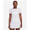 Nike Small Logo W - T-shirt Training - Donna - Bianco
