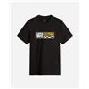Vans Stretch Logo Check M - T-shirt - Uomo - Nero
