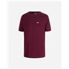 Vans Small Logo M - T-shirt - Uomo - Rosso