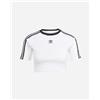 Adidas Original 3stripes W - T-shirt - Donna - Bianco