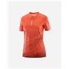 Salomon S-lab Ultra Print W - T-shirt Running - Donna - Rosso