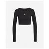 Adidas Original W - T-shirt - Donna - Nero