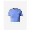 The North Face Cropped Essentials W - T-shirt - Donna - Rosa