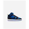 Nike Court Borough Mid 2 Gs Jr - Scarpe Sneakers - Blu Royal