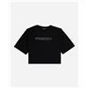 Freddy Crop W - T-shirt - Donna - Nero