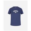 Converse Logo Fit Regular W - T-shirt - Donna - Viola