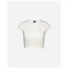 Tommy Hilfiger Slim Babylock W - T-shirt - Donna - Bianco
